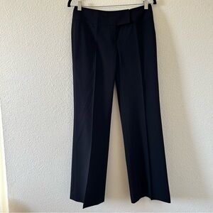 Caslon Women’s Slacks Dress Pants 2P Black Straight Leg Career Wear Office
